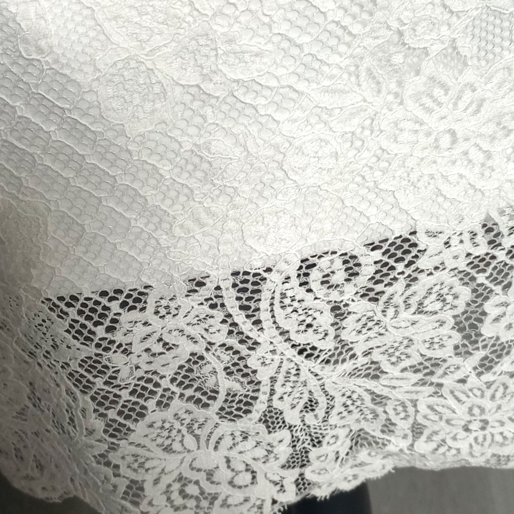 bebe White Lace Dress - Picture 6 of 9